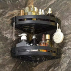 2/3Pc Strong Adhesive No-Drill Shower Shelf – Waterproof Wall Storage Organizer for Bathroom