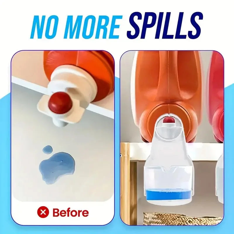 2PCS Laundry Detergent Drip Catcher Tray Cup Holder Soap Dispenser Fabric Softener Gadget Under Tub Liquid Container Organizer