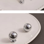 Santaya Solid Brass Kitchen Cabinet Handle PVD Gold Furniture Pulls Wardrobe Long Handles Dresser Drawer Knobs