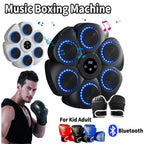 Smart Music Boxing Machine Bluetooth Boxing Reaction Wall Target Muay Thai Training Sandbag RGB Light Punching Equipment ﻿