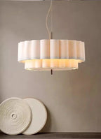 Japanese Wabi Sabi Fabric Ceiling Chandeliers Living Bedroom Decor Lustre Pendant Lights Indoor Lighting Hanging Lamps Fixtures