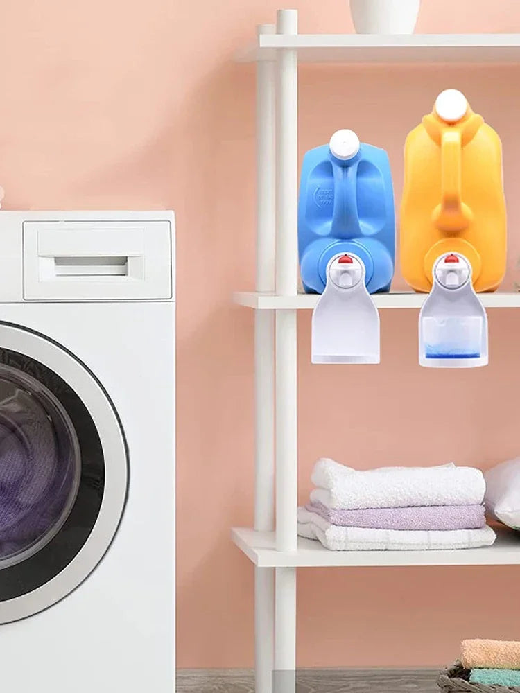 2PCS Laundry Detergent Drip Catcher Tray Cup Holder Soap Dispenser Fabric Softener Gadget Under Tub Liquid Container Organizer