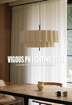 Japanese Wabi Sabi Fabric Ceiling Chandeliers Living Bedroom Decor Lustre Pendant Lights Indoor Lighting Hanging Lamps Fixtures