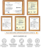 E27 Hanging Lights Silk White Dia40.cm Chandeliers Oval Shade LED Lights for Living room Restaurants Dining Room