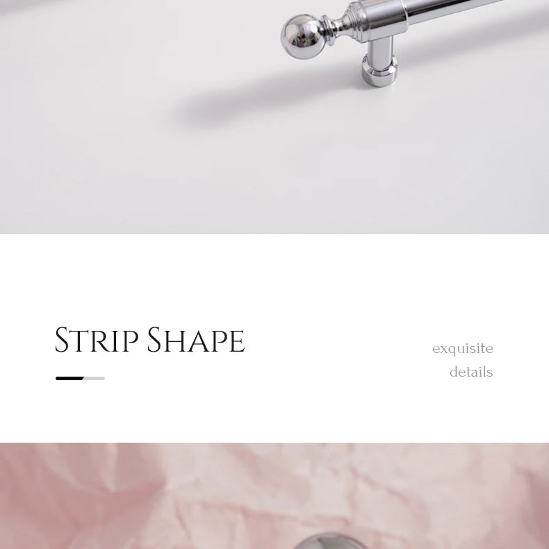 Santaya Solid Brass Kitchen Cabinet Handle PVD Gold Furniture Pulls Wardrobe Long Handles Dresser Drawer Knobs