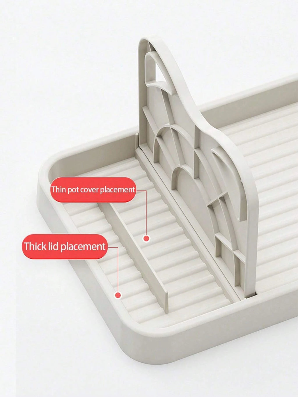 1/2pcs Multifunctional Pan Pot Lid Holder Stand Pan Pot Cover Rack Spoon Rest Pot Lid Spatula Spoon Storage Shelf Kitchen Tools