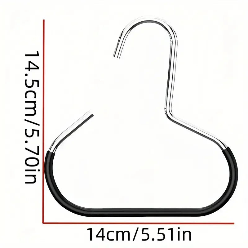 5pcs Baseball Cap Hat Rack Organizer Stainless Steel Hat Hanger Hanging Cap Holder Non-Slip Wall Mount Hook Organizer for Caps