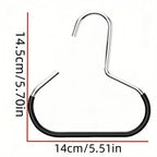 5pcs Baseball Cap Hat Rack Organizer Stainless Steel Hat Hanger Hanging Cap Holder Non-Slip Wall Mount Hook Organizer for Caps