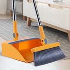 Rotatable Household folding broom broom dustpan set Soft brush whisk broom strip non-stick hair sweeping cleaning and scraping