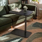 Adjustable C-shaped table for small spaces 360-degree horizontal rotation Multifunctional use suitable for living room bedroom