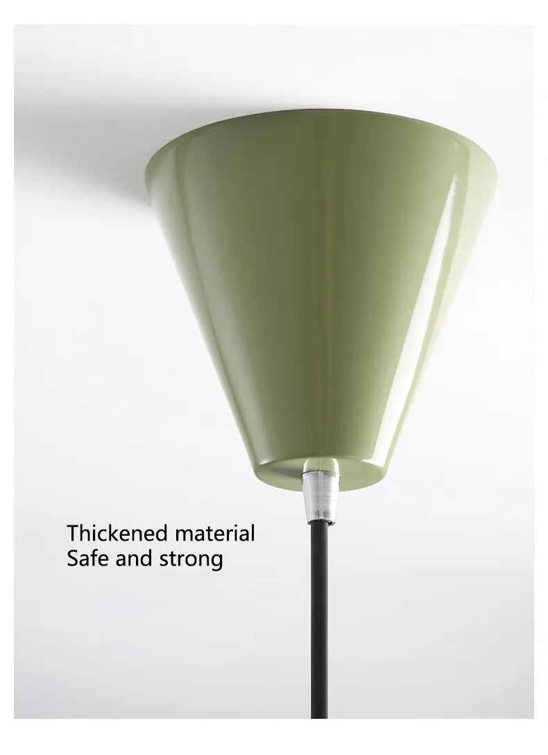 Restaurant chandelier Nordic cream style UFO bar island table light modern simple  French dining table dining room lamps