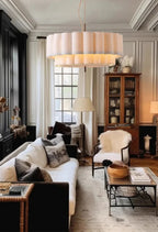 Japanese Wabi Sabi Fabric Ceiling Chandeliers Living Bedroom Decor Lustre Pendant Lights Indoor Lighting Hanging Lamps Fixtures