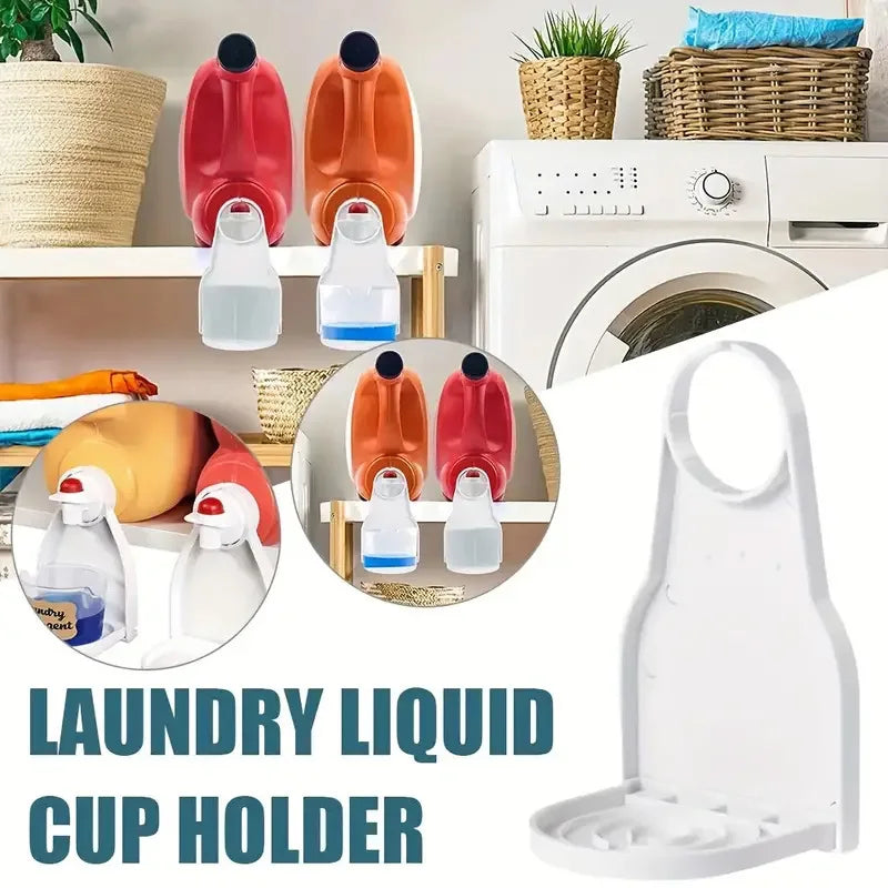 2PCS Laundry Detergent Drip Catcher Tray Cup Holder Soap Dispenser Fabric Softener Gadget Under Tub Liquid Container Organizer