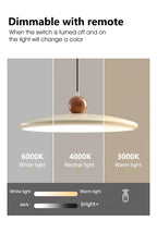 Restaurant chandelier Nordic cream style UFO bar island table light modern simple  French dining table dining room lamps