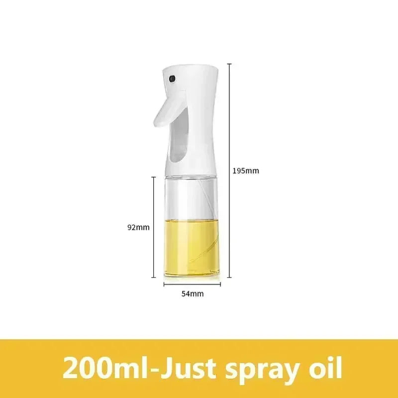 2in1Oil Spray Bottle Kitchen Olives Fryer Air Spray Oil Sprayer Dispenser Polisher Kitchen 500ml Sprayer Cooking Baking Camping