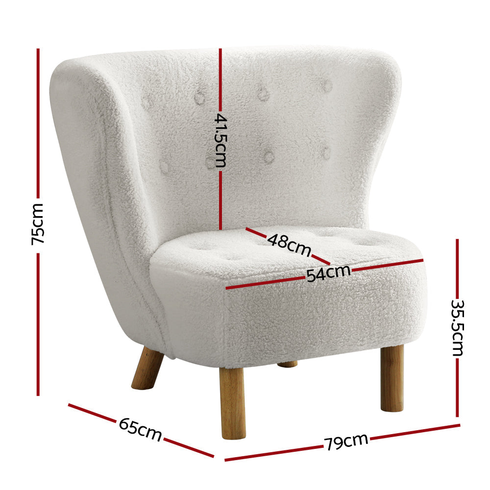 NNEDSZ Armchair Lounge Accent Chair Armchairs Couch Chairs Sofa Bedroom White