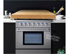 Premium Extra Large Bamboo Cutting Board and Stovetop Cover, Stove Top Cover Chopping Board with Detachable Legs and Juice Groove, Sink Cover Board, for Restaurant Kitchen Countertop