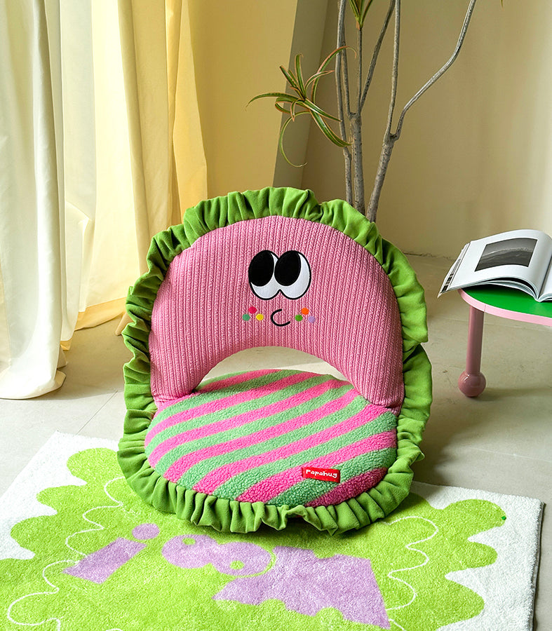 Stripe Adjustable Floor Folding Sofa