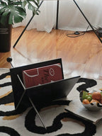 V-Shaped Modern Magazine Rack