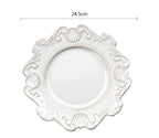 Creative Baroque European Tableware Set (Dinner Plates & Bowls)